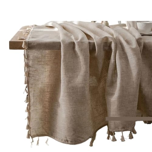 ATEUXOL Tischdecke Tischdecke Rechteckige Tischdecke Tischdecke Tischdecken Party for Partys Elegante Tischdecke Dekorative Tischdecke(140x240cm) von ATEUXOL
