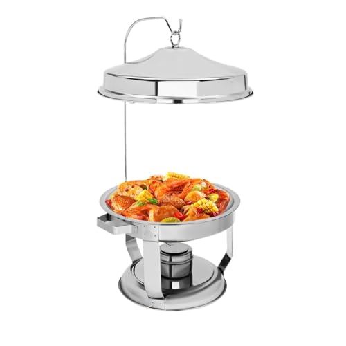 Buffet-Wärmeset Aus Edelstahl Chafing Dish, Buffet-Speisenwärmer, Buffet-Serviergeschirr aus Edelstahl von ATEUXOL