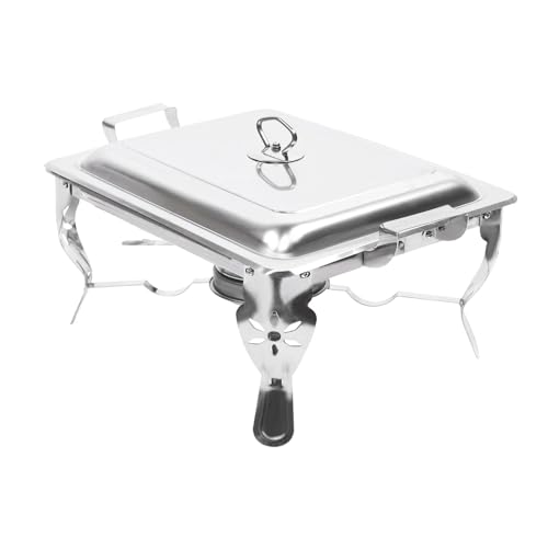 Buffet-Wärmeset Aus Edelstahl Chafing Dish Buffet Set, Rechteckiges Catering Warmer, for Restaurants, Buffets, Hotels Buffet-Wärmeset Aus Edelstahl Chafing Dish Buffet Set, Rechteckiges Catering Warmer, for Restaurants, Buffets, Hotels von ATEUXOL