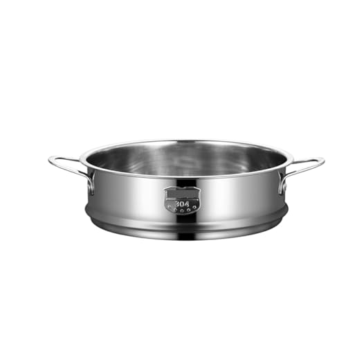 Dampfgarer aus Edelstahl Dampfkorb aus Edelstahl 304, Küchenkochwerkzeug, generisches Dampfgestell mit Doppelohr-Multifunktionstopf-Dampfgitter(22cm) von ATEUXOL