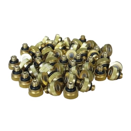 Messing-Nebeldüsen 20 Stücke Messing Vernebelungsdüsen Wasservernebler Streuen for Terrassenvernebelungssystem Outdoor-Kühlsystem Messing-Nebeldüsen 20 Stücke Messing Vernebelungsdüsen Wasservernebler Streuen for Terrassenvernebelungssystem Outdoor-Kühlsystem von ATEUXOL
