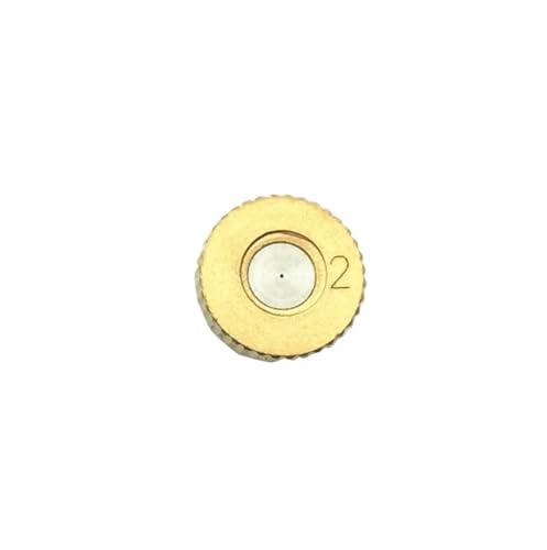 Messing-Nebeldüsen 20Pcs Wasser Spray Düse Sprinkler Beschlagen Kühlung Mister for Befeuchtung und(0.2mm orifice) von ATEUXOL