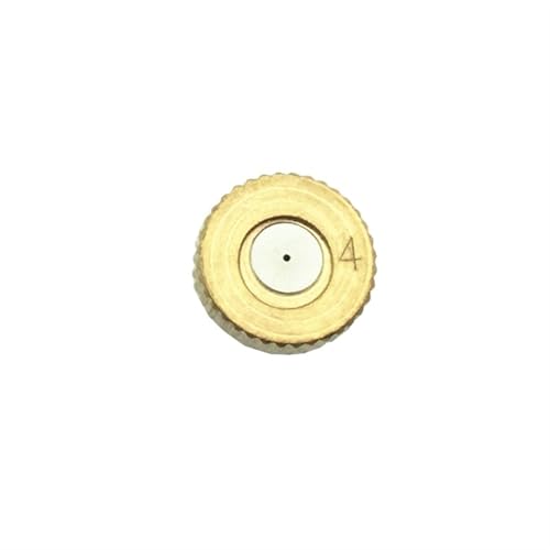Messing-Nebeldüsen 20Pcs Wasser Spray Düse Sprinkler Beschlagen Kühlung Mister for Befeuchtung und(0.4mm orifice) von ATEUXOL