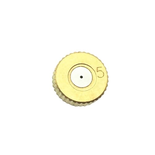Messing-Nebeldüsen 20Pcs Wasser Spray Düse Sprinkler Beschlagen Kühlung Mister for Befeuchtung und(0.5mm orifice) von ATEUXOL