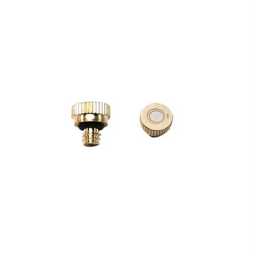 Messing-Nebeldüsen Messing-Nebeldüsen, Wassernebel-Sprinkler for Kühlsystem, Terrassen-Nebelsystem, Außenkühlung(5pcs) von ATEUXOL