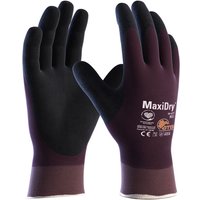 MaxiDry® Nylon-Strickhandschuhe (56-427), Lila/Schwarz von ATG