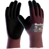 Handschuhe MaxiDry® 56-425 Gr.10 violett/schwarz en 388 psa ii at von ATG