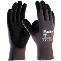 MaxiDry® Nylon-Strickhandschuhe (56-424), Lila/Schwarz von ATG