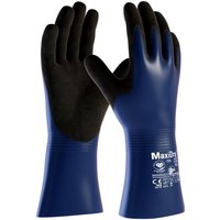 MaxiDry® Plus™ Chemikalienschutz-Handschuhe (56-530), Blau/Schwarz von ATG