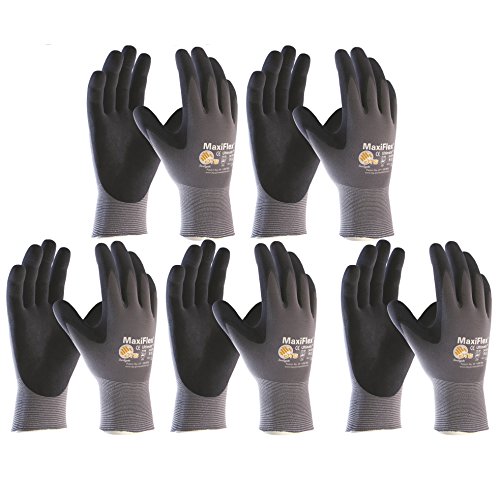 ATG Schutzhandschuh Maxiflex®Ultimate 34-874 Größe 1, schwarz, EN388 Kategorie II Inhalt: 5 Paar von ATG