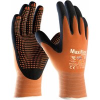 ATG - MaxiFlex 42-848 Arbeitshandschuhe - 9 (l) - Anthrazit/Orange von ATG