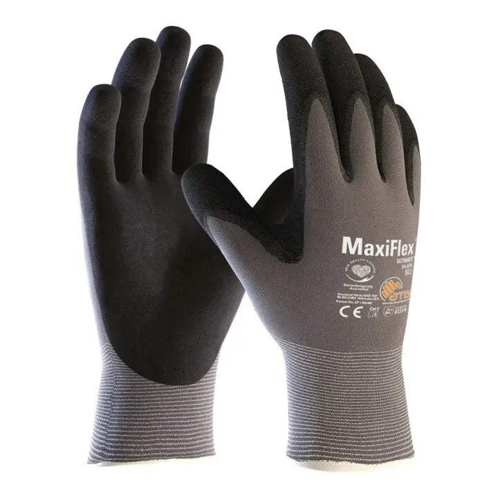 B-Ware Atg Handschuhe Montage Arbeitshandschuhe Maxi Flex Größe 9 Grau Schwarz 12 Paar B-Ware Atg Handschuhe Montage Arbeitshandschuhe Maxi Flex Größe 9 Grau Schwarz 12 Paar von ATG