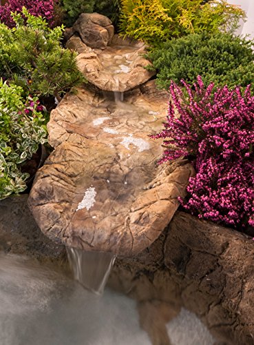 Bachlauf Wasserfall Gartenteich Bachlaufschalen Set, 135 x 50cm, Gr. S von ATG-Line
