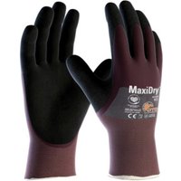 Handschuhe MaxiDry® 56-425 Gr.7 lila/schwarz Nyl.EN 388 PSA II ATG von ATG