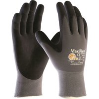 MaxiFlex Ultimate Nylon-Strickhandschuh grau/schwarz 34-874 Größe 10 - ATG von ATG