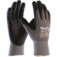 MaxiFlex® Ultimate™ ad-apt® Nylon-Strickhandschuhe (42-874), Grau/Schwarz von ATG