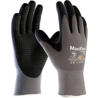 MaxiFlex® Endurance™ Nylon-Strickhandschuhe (34-844), Grau/Schwarz von ATG