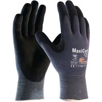 Schnittschutz-Strickhandschuhe MaxiCut® Ultra™ 44-3745 Gr.7 blau/schwarz - ATG von ATG