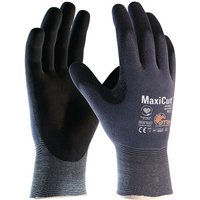 Schnittschutz-Strickhandschuhe MaxiCut® Ultra™ 44-3745 Gr.8 blau/schwarz - ATG von ATG