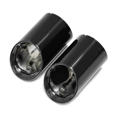 ATGCBCAUF Auto Auspuffblenden Für B&MW 3 G20 G21 320d 320i 330i 2020 2021 2022 Auspuffabdeckung Schalldämpferspitze Endrohr Auspuffanlage Düse Auto Auspuffendrohr(Black) von ATGCBCAUF