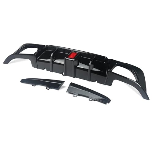 ATGCBCAUF Heckspoiler Lippe Auto Heckschürze Diffusor Für B&MW 3Ser G20 G21 Sport 2019 2020 2021 Wettbewerbsfähiger Lampenstil Schwarz Zubehör von ATGCBCAUF