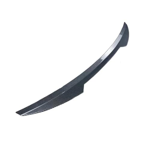 ATGCBCAUF Heckspoiler Lippe Für B&MW F40 128ti 118i 120d M135i 2019-2024 Auto Spoiler Kappe Hinten Trunk-Boot Dach Spoiler Flügel Tuing(Carbon Look) von ATGCBCAUF