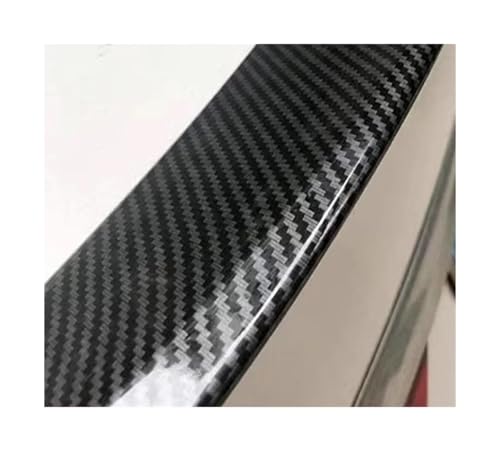 ATGCBCAUF Heckspoiler Lippe Für Volvo S60 S60L 2011-2019 Hinten Stamm Deckel Auto Spoiler Automobil Schwanz Flügel ABS Material Zubehör(Carbon Pattern) von ATGCBCAUF