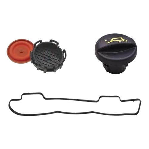 ATGCBCAUF Zylinderkopfdichtungen Für Citroen 1.6 HDI Für Berlingo C2 C3 C4 C5 0249.C2 0248.L1 9651815680 Motor Kipphebeldichtung Dichtung Zylinderkopfhaube(PCV Gasket Oil Cap) von ATGCBCAUF