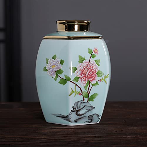 ATGQBCF Tierurne Pet Urn for Dogs Cats Ashes Keepsake Memorial Box Funeral Set Burial Urns for Cremated Remains Ash Vial Adult Funeral Urn Pet Cat and Dog Urn 11752 Gedenkstätten Für Haustiere(Blue) von ATGQBCF