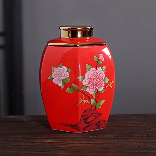 ATGQBCF Tierurne Pet Urn for Dogs Cats Ashes Keepsake Memorial Box Funeral Set Burial Urns for Cremated Remains Ash Vial Adult Funeral Urn Pet Cat and Dog Urn 11752 Gedenkstätten Für Haustiere(Red) von ATGQBCF