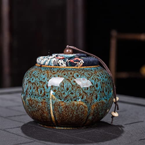 ATGQBCF Tierurne Pet Urn for Dogs Cats Ashes Keepsake Memorial Box Funeral Set Burial Urns for Cremated Remains Ash Vial Adult Funeral Urn Pet Cat and Dog Urn 12436 Gedenkstätten Für Haustiere(Blue) von ATGQBCF