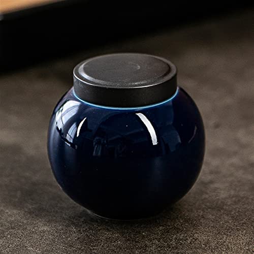 ATGQBCF Tierurne Pet Urn for Dogs Cats Ashes Keepsake Memorial Box Funeral Set Burial Urns for Cremated Remains Ash Vial Adult Funeral Urn Pet Cat and Dog Urn 19357 Gedenkstätten Für Haustiere(Blue) von ATGQBCF