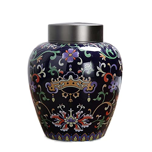 ATGQBCF Tierurne Pet Urn for Dogs Cats Ashes Keepsake Memorial Box Funeral Set Burial Urns for Cremated Remains Ash Vial Adult Funeral Urn Pet Cat and Dog Urn 3585 Gedenkstätten Für Haustiere(Blue) von ATGQBCF