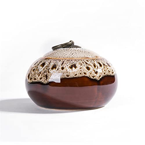 ATGQBCF Tierurne Pet Urn for Dogs Cats Ashes Keepsake Memorial Box Funeral Set Burial Urns for Cremated Remains Ash Vial Adult Funeral Urn Pet Cat and Dog Urn 42173 Gedenkstätten Für Haustiere(F) von ATGQBCF