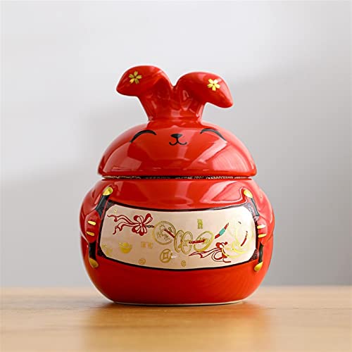 ATGQBCF Tierurne Pet Urn for Dogs Cats Ashes Keepsake Memorial Box Funeral Set Burial Urns for Cremated Remains Ash Vial Adult Funeral Urn Pet Cat and Dog Urn 42224 Gedenkstätten Für Haustiere(Red) von ATGQBCF