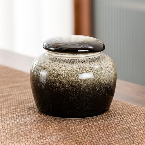 ATGQBCF Tierurne Pet Urn for Dogs Cats Ashes Keepsake Memorial Box Funeral Set Burial Urns for Cremated Remains Ash Vial Adult Funeral Urn Pet Cat and Dog Urn 57112 Gedenkstätten Für Haustiere(Gray) von ATGQBCF