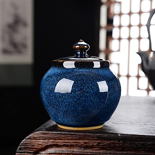 ATGQBCF Tierurne Pet Urn for Dogs Cats Ashes Keepsake Memorial Box Funeral Set Burial Urns for Cremated Remains Ash Vial Adult Funeral Urn Pet Cat and Dog Urn 57767 Gedenkstätten Für Haustiere(Blue) von ATGQBCF