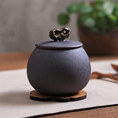 ATGQBCF Tierurne Pet Urn for Dogs Cats Ashes Keepsake Memorial Box Funeral Set Burial Urns for Cremated Remains Ash Vial Adult Funeral Urn Pet Cat and Dog Urn 6437 Gedenkstätten Für Haustiere(Black) von ATGQBCF