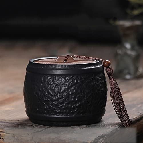 ATGQBCF Tierurne Pet Urn for Dogs Cats Ashes Keepsake Memorial Box Funeral Set Burial Urns for Cremated Remains Ash Vial Adult Funeral Urn Pet Cat and Dog Urn 65114 Gedenkstätten Für Haustiere(Black) von ATGQBCF