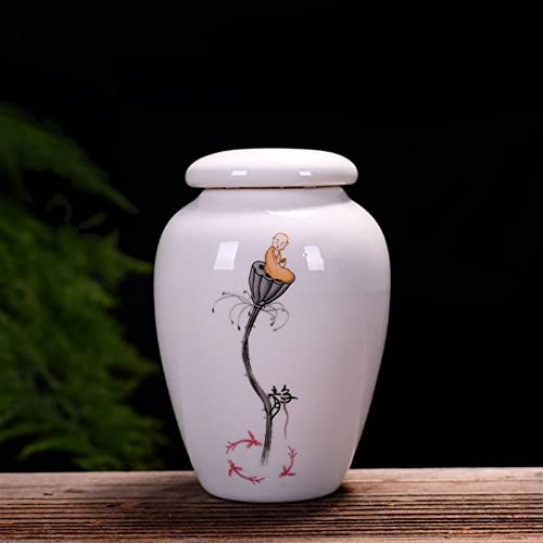 ATGQBCF Tierurne Pet Urn for Dogs Cats Ashes Keepsake Memorial Box Funeral Set Burial Urns for Cremated Remains Ash Vial Adult Funeral Urn Pet Cat and Dog Urn 65912 Gedenkstätten Für Haustiere(J) von ATGQBCF