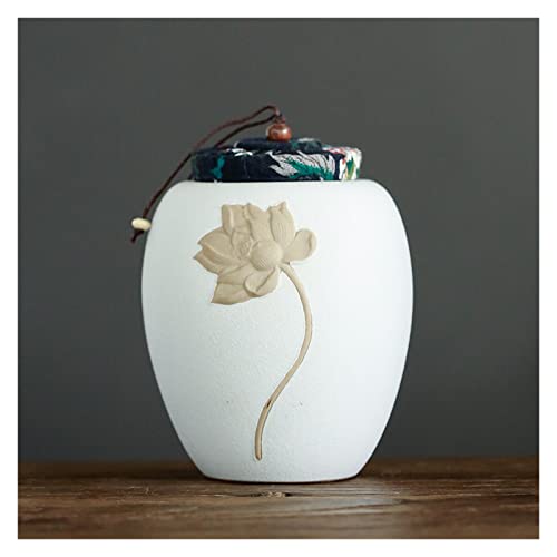 ATGQBCF Tierurne Pet Urn for Dogs Cats Ashes Keepsake Memorial Box Funeral Set Burial Urns for Cremated Remains Ash Vial Adult Funeral Urn Pet Cat and Dog Urn 70608 Gedenkstätten Für Haustiere(White) ATGQBCF Tierurne Pet Urn for Dogs Cats Ashes Keepsake Memorial Box Funeral Set Burial Urns for Cremated Remains Ash Vial Adult Funeral Urn Pet Cat and Dog Urn 70608 Gedenkstätten Für Haustiere(White) von ATGQBCF