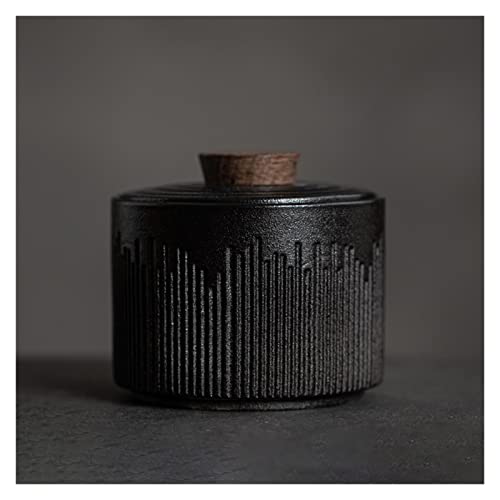ATGQBCF Tierurne Pet Urn for Dogs Cats Ashes Keepsake Memorial Box Funeral Set Burial Urns for Cremated Remains Ash Vial Adult Funeral Urn Pet Cat and Dog Urn 78355 Gedenkstätten Für Haustiere(Black) von ATGQBCF