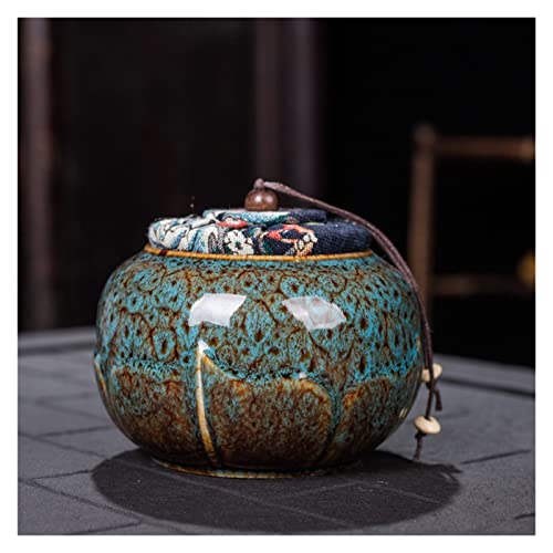 ATGQBCF Tierurne Pet Urn for Dogs Cats Ashes Keepsake Memorial Box Funeral Set Burial Urns for Cremated Remains Ash Vial Adult Funeral Urn Pet Cat and Dog Urn 86893 Gedenkstätten Für Haustiere(Blue) von ATGQBCF