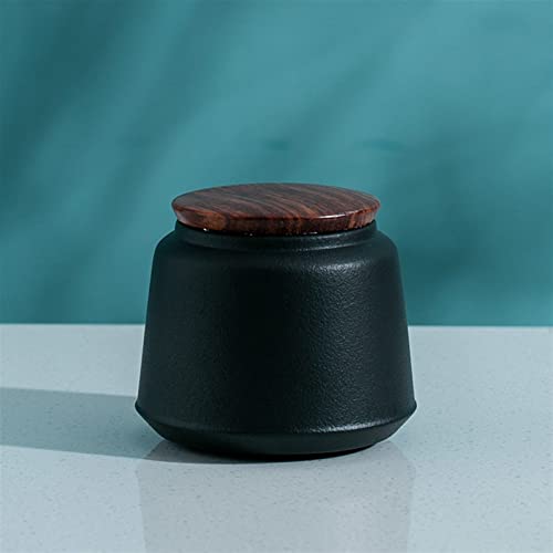 ATGQBCF Tierurne Pet Urn for Dogs Cats Ashes Keepsake Memorial Box Funeral Set Burial Urns for Cremated Remains Ash Vial Adult Funeral Urn Pet Cat and Dog Urn 87248 Gedenkstätten Für Haustiere(Black) von ATGQBCF