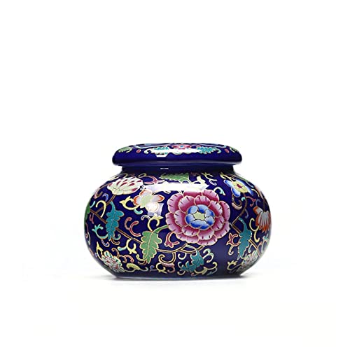 ATGQBCF Tierurne Pet Urn for Dogs Cats Ashes Keepsake Memorial Box Funeral Set Burial Urns for Cremated Remains Ash Vial Adult Funeral Urn Pet Cat and Dog Urn 9073 Gedenkstätten Für Haustiere(Blue) von ATGQBCF