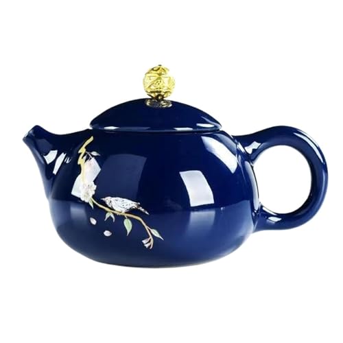 Für Tee Wasserkocher Tee-Set Und Kaffee Teegeschirr Teekannen Puer Tasse Becher Service Ton Edlen Blauen Porzellan Teekanne Topf Teetassen-Set Teeservice Mit Teekanne(Type-B) von ATGQBCF