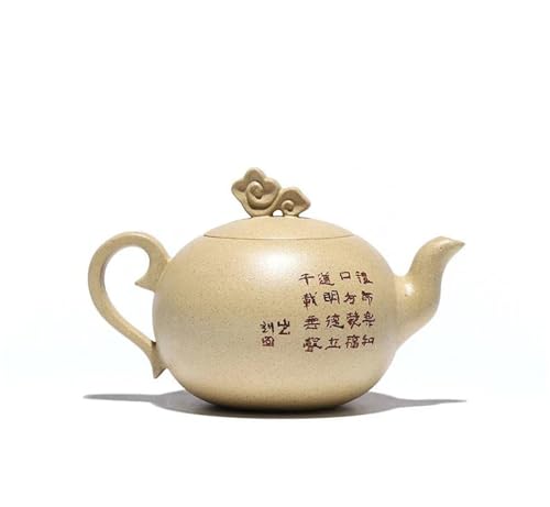 Handgemachte Verheißungsvolle Wolken Topf Roherz Motoyama Abschnitt Schlamm Wasserkocher Mit Infuser Zisha Tee-Set 300 Ml Yixing Lila Ton Teekannen Teetassen-Set Teeservice Mit Teekanne von ATGQBCF