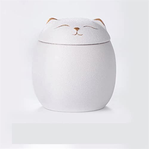 Tierurne Pet Urn For Dogs Cats Ashes Keepsake Memorial Box Funeral Set Burial Urns For Cremated Remains Ash Vial Adult Funeral Urn Pet Cat And Dog Urn 21794 Gedenkstätten Für Haustiere(White,S) von ATGQBCF