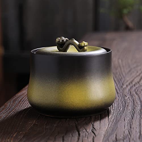 Tierurne Pet Urn For Dogs Cats Ashes Keepsake Memorial Box Funeral Set Burial Urns For Cremated Remains Ash Vial Adult Funeral Urn Pet Cat And Dog Urn 84330 Gedenkstätten Für Haustiere(Yellow) von ATGQBCF