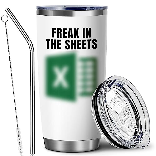 ATHAND Freak in the Sheets Tasse – Geschenk für Buchhalter, lustig, isoliert, Kaffeetassen, 590 ml, Geschenk für Buchhalter, CPA, Kollegen, Frauen von ATHAND